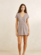 Rhythm - London Check Button Front Mini Dress