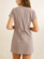 Rhythm - London Check Button Front Mini Dress