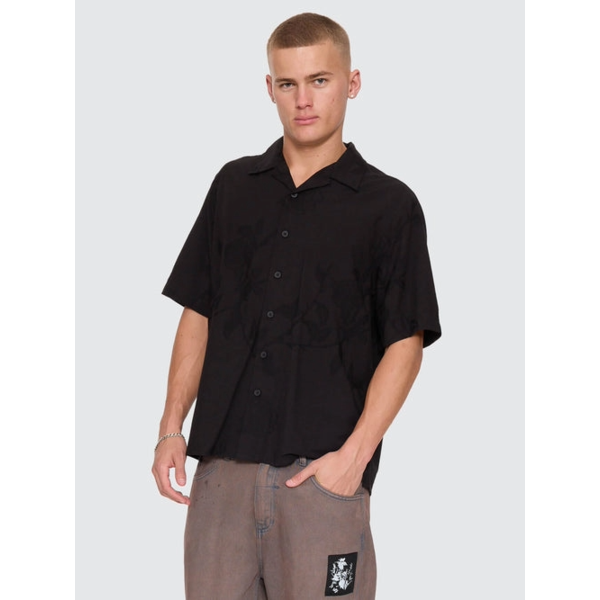 Thrills - Time Will Tell Cropped Bowling Shirt
