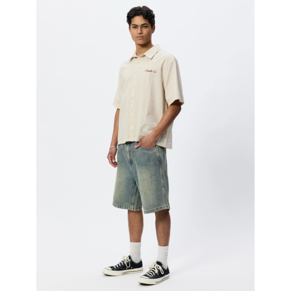 Thrills - Filtered Mid Slacker Relaxed Long Denim Short
