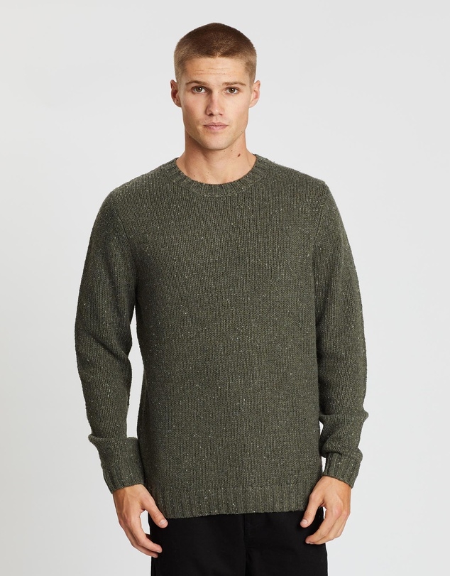 Rusty - Magnus Crew Neck Knit - Mens-Tops : We stock the very latest in ...