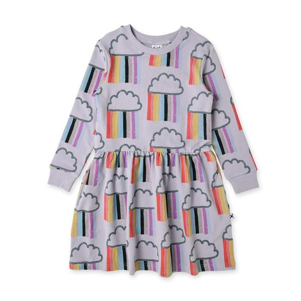 Minti - Raining Rainbows Sweater Dress