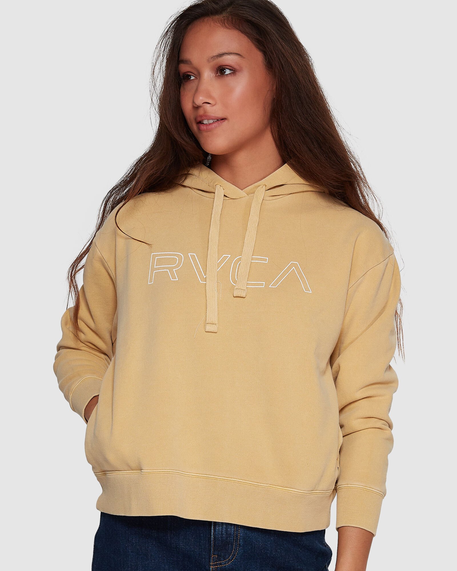 RVCA - Keyline Vintage Pigment Hood - Womens-Tops : We stock the very ...