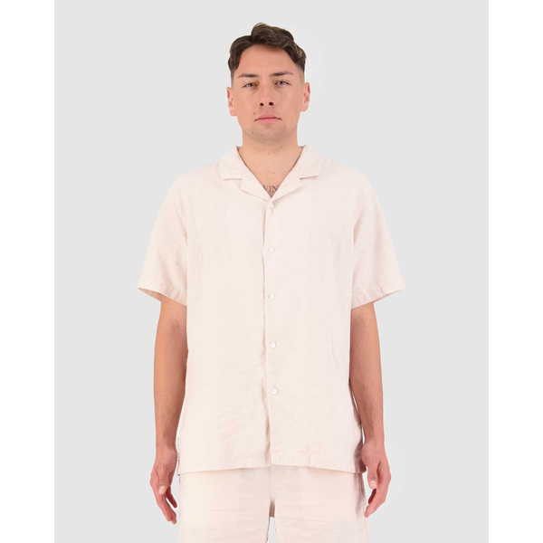 Huffer - Lin-In Short Sleve Cuban Shirt 