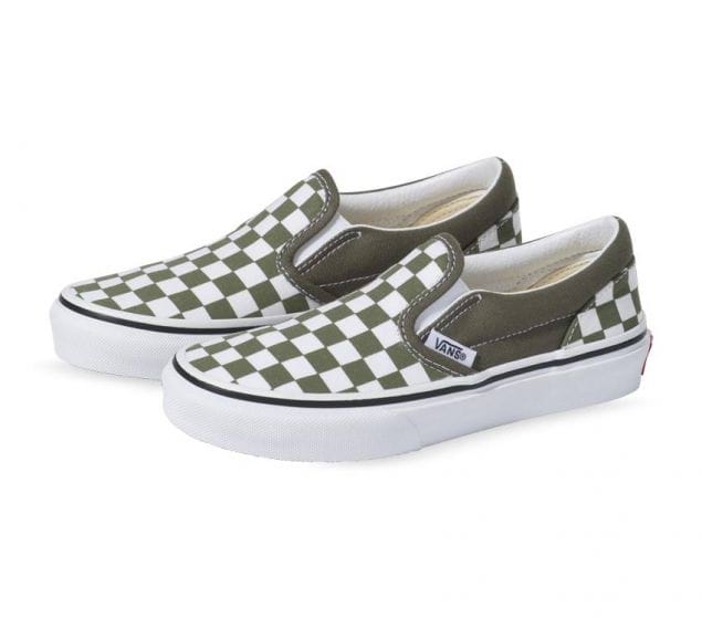 grape leaf checkered vans