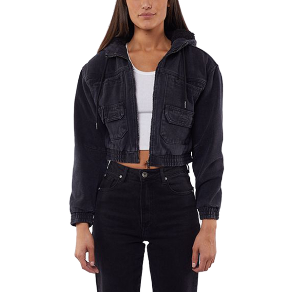 Silent Theory Agenda Denim Jacket WomensTops We stock the very