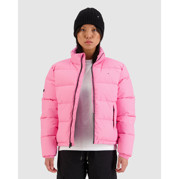 Huffer - Track Puffer Jacket - Pink 