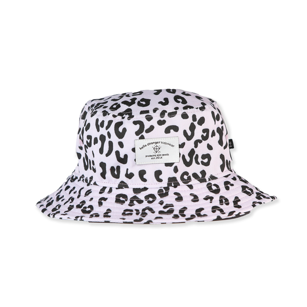 Hello Stranger - Bucket Hat - Lilac Leopard 