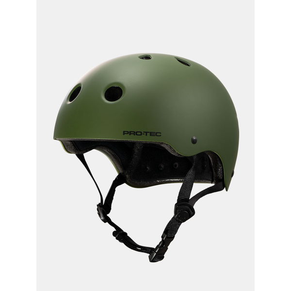 Protec - Classic Helmet - Matte Olive
