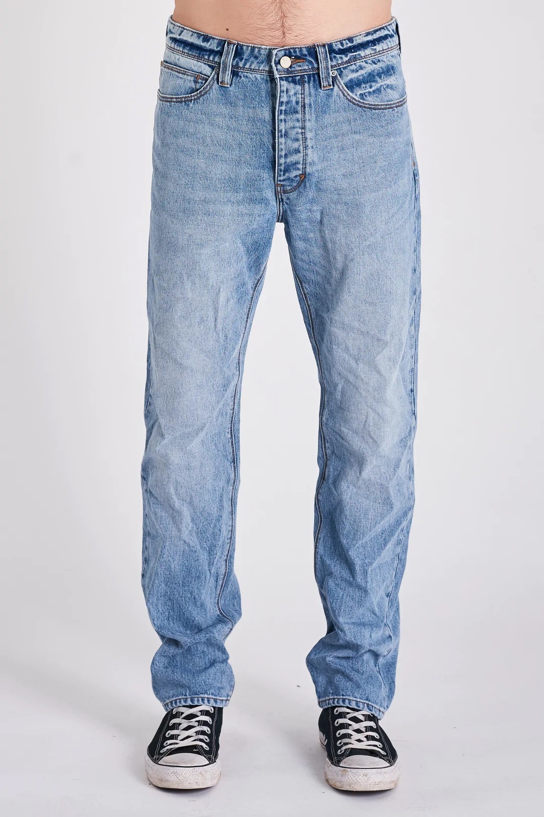 Abrand - A 90s Relaxed - Offworld Blue - Mens-Bottoms : We stock the ...