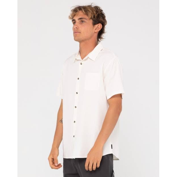 OVERTONE SHORT SLEEVE LINEN SHIRT main image 1