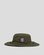 Mad Hueys - Hooked For Life Wide Brim Hat - Dusty Green 